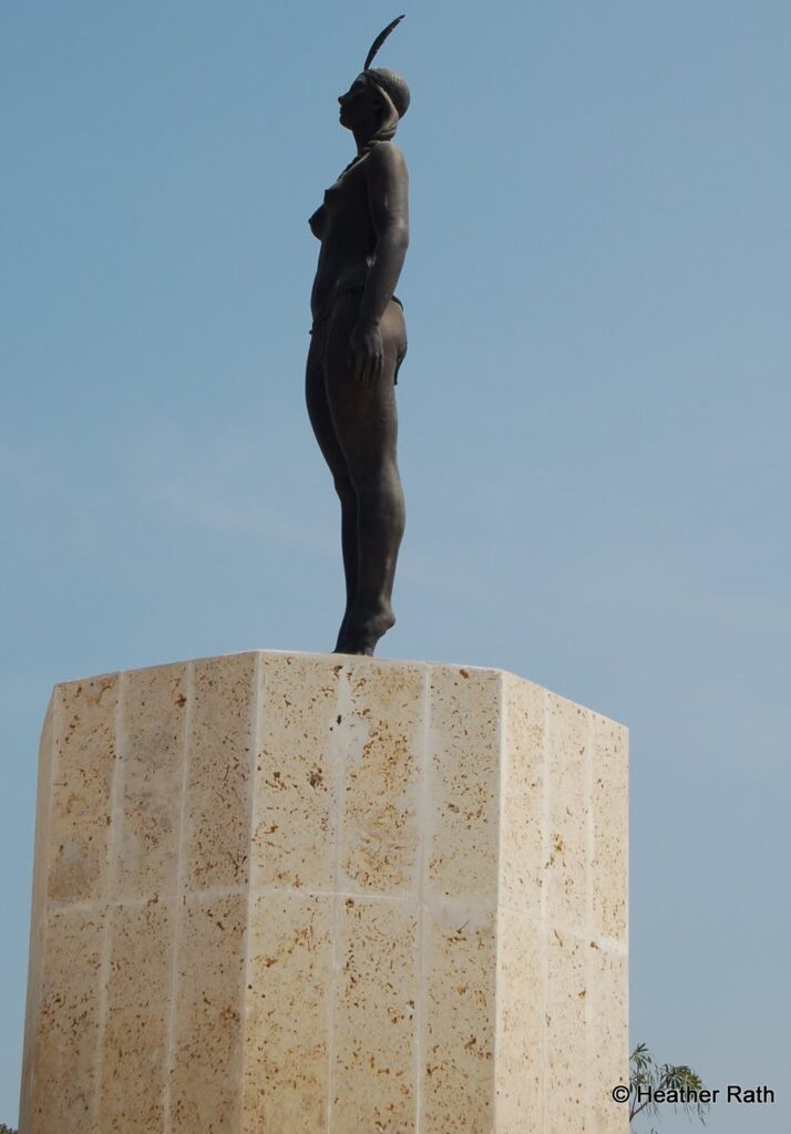 India Catalina was captured by the Spanish and taken from Cartagena.