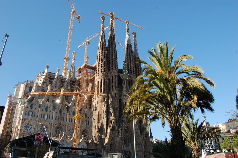 Basilica La Sagrada Familia, Barcelona, Spain