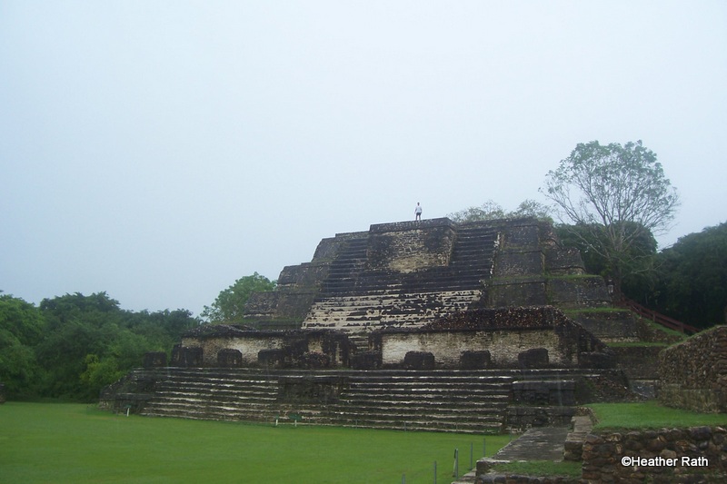 Altun Ha was a weathly Mayan ceremonial centre dating back to 250 CE  