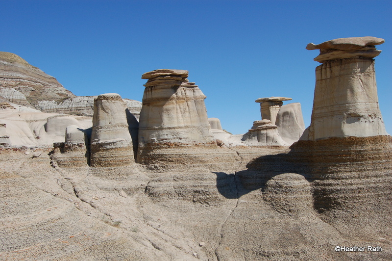 Hoodoos near Drumheller