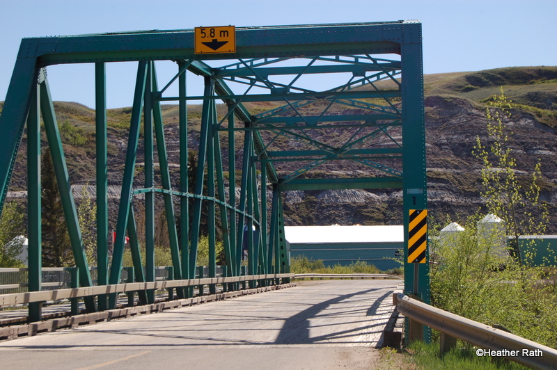 One of 11 bridges in 6km on the way to the ghost town of Wayne