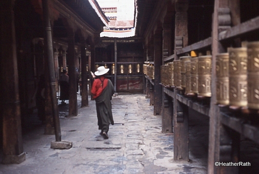 prayer wheels