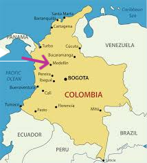 Map of Colombia