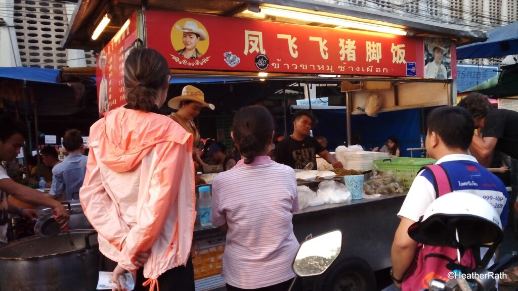 Cowboy Hat Lady food stall