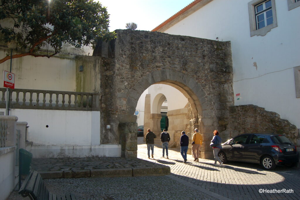 Ancient city walls of Évora