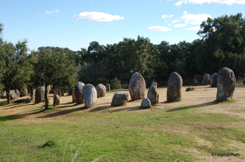 Some of the many megaliths near Évora