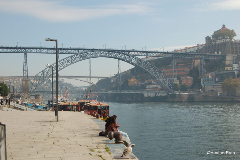 Bridge connection Porto and Vila Nova de Gaia