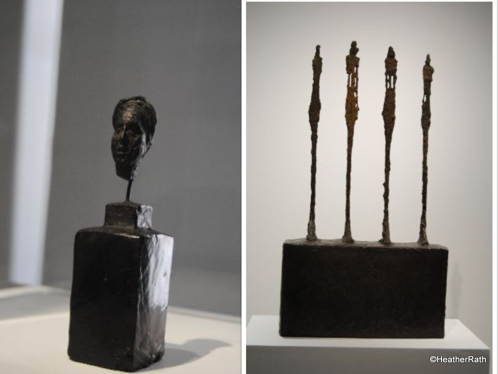 Giacometti sculptures