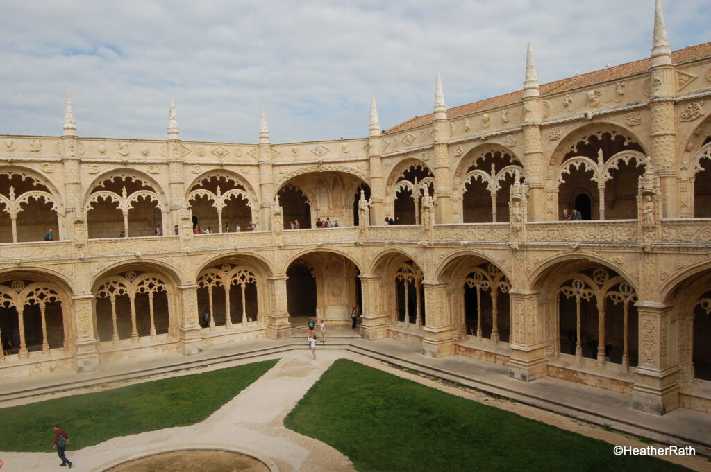 Courtyard (inside) view of Monastery