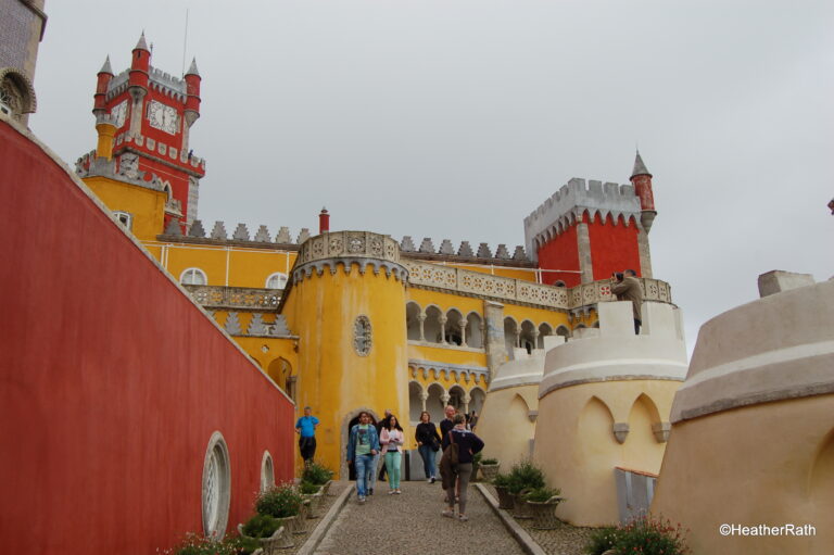 Fairytale Town, Famous Pastels near Lisbon, Portugal