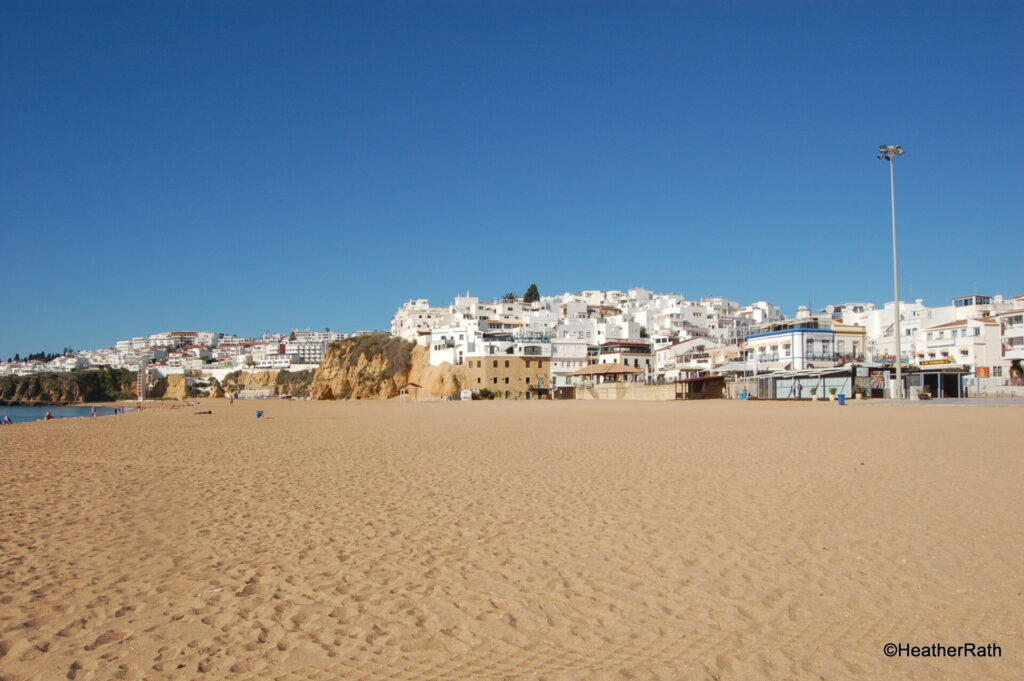 one of the amazing off season things to do in the Algarve - Praia da Rocha