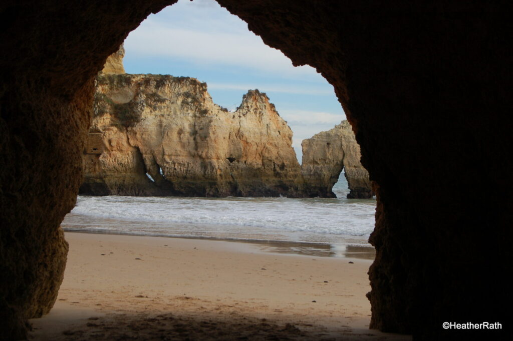 Beach at Alvor, one of the things do do in the Algarve
