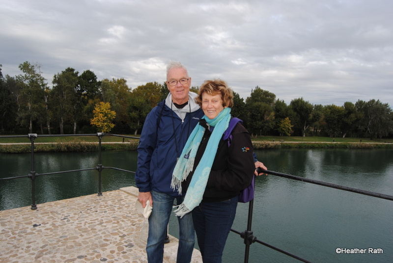 Standing at the end of the bridge is one of the things to do in Avignon.