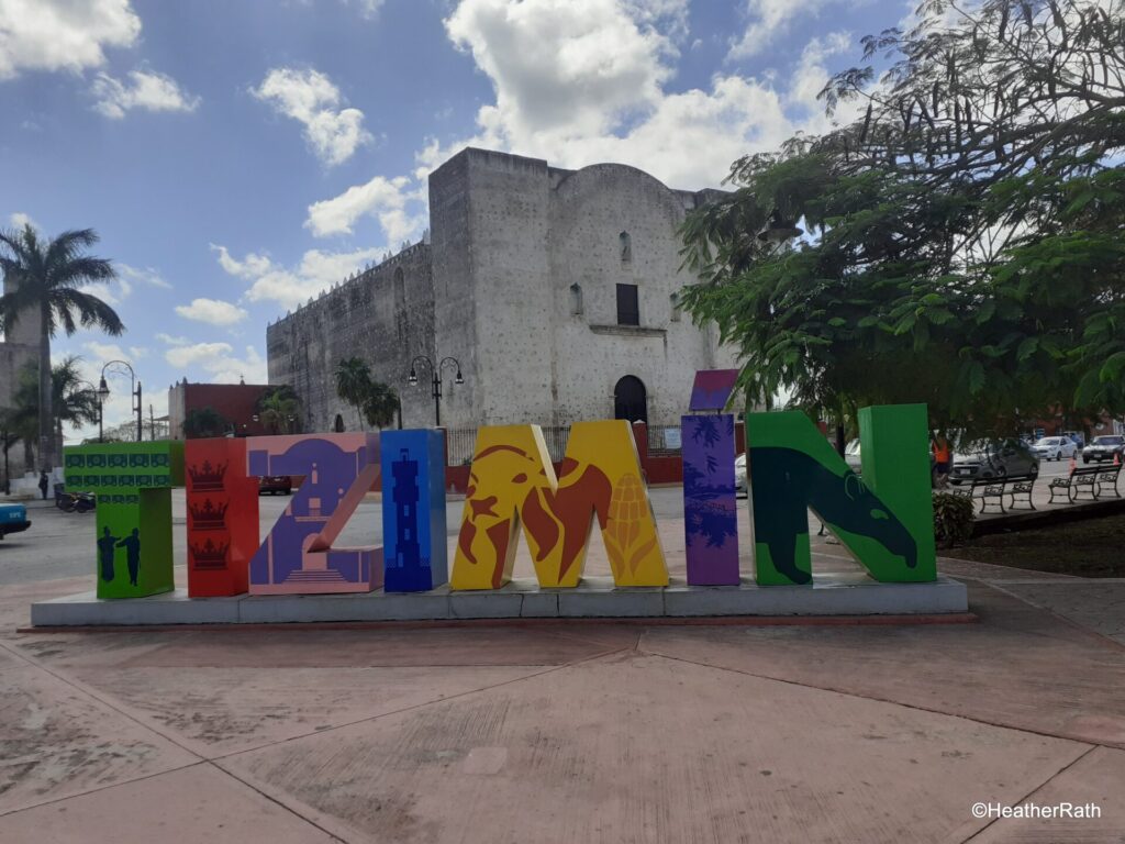 Tizimín street sign. This is another of the off the beaten path Valladolid day trips.