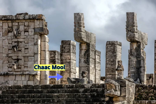 Chaac Mool in the Temple of the Warriors