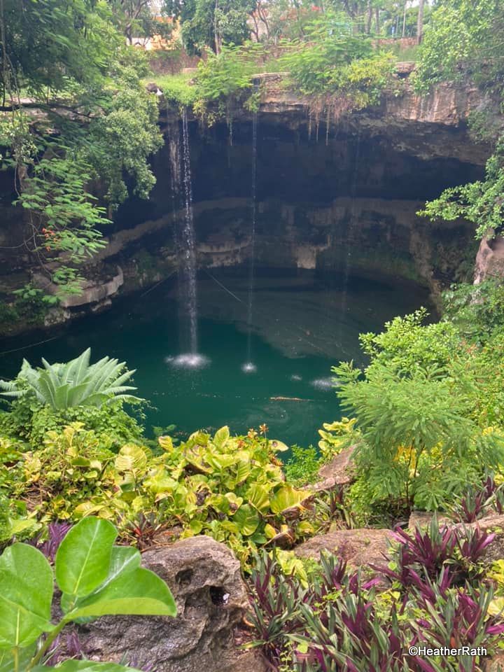 Cenote Zaci is free if you buy food or drink.