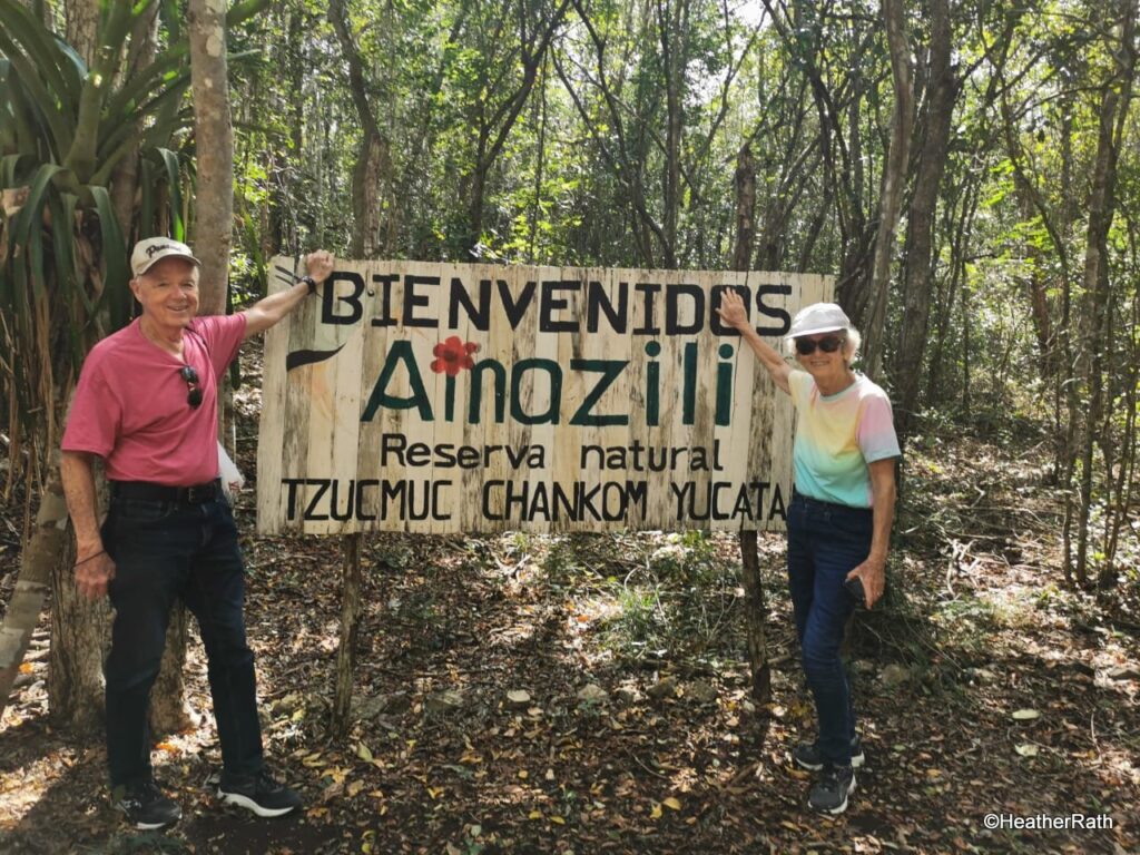 the sign at Amazili Nature Park