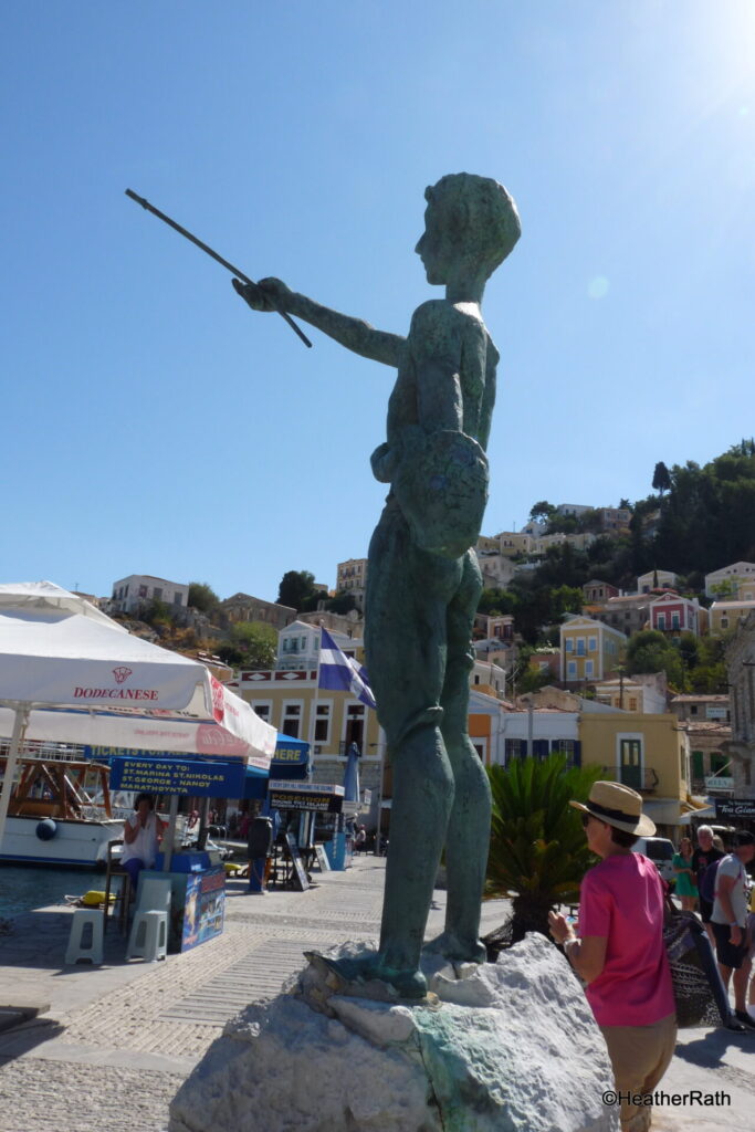 sculpture of the Little Fisherman