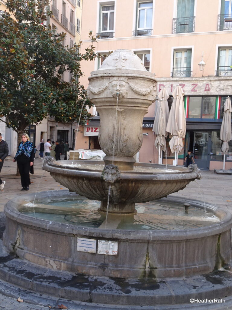 One of over 200 fountains in Toulon France