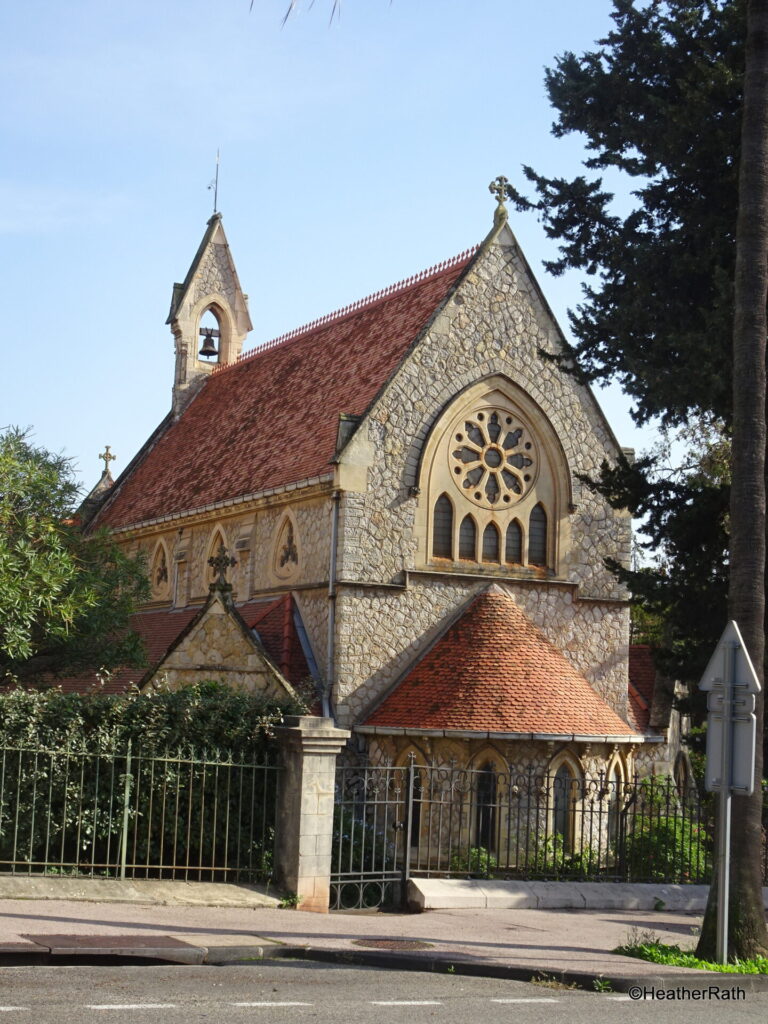 Godillot Anglican Church - one of the stops on our day trips from Toulon