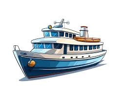 clip art of ferry boat