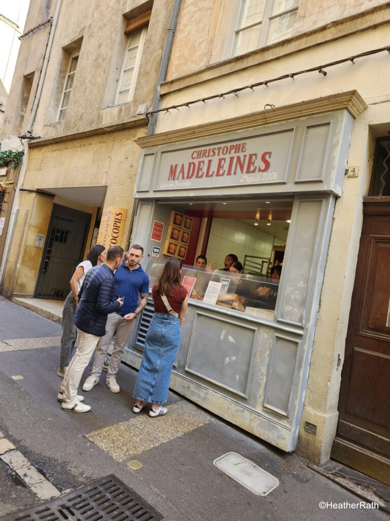 a unique food to try as you spend a day in Aix en Provence are madelines