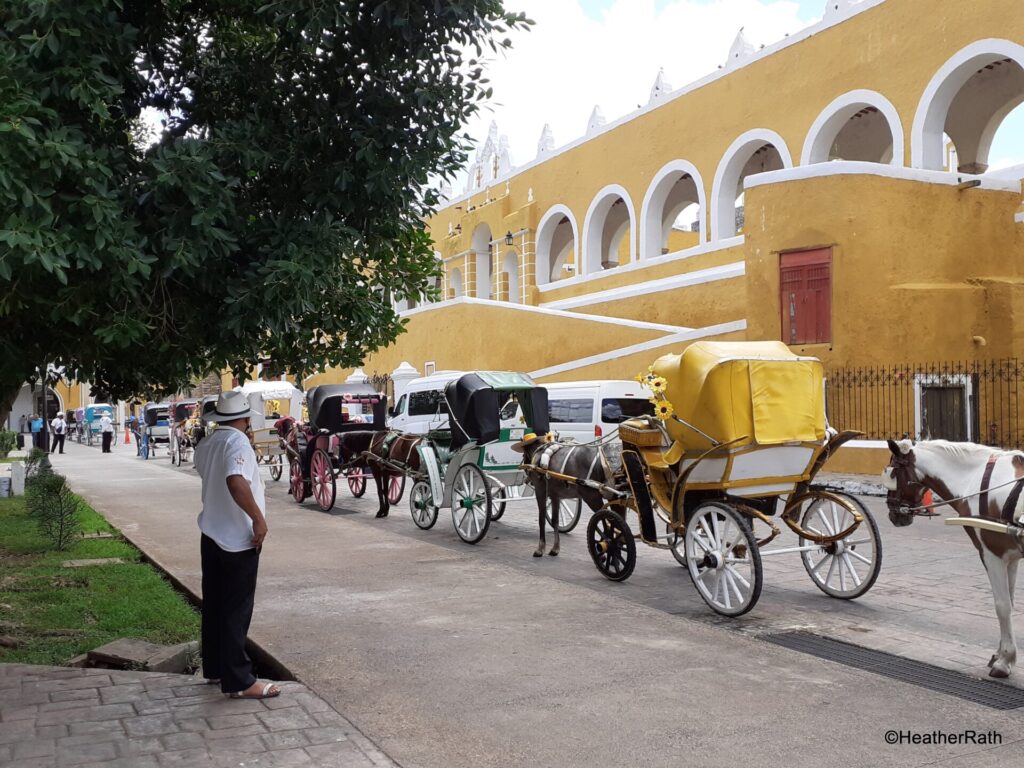 Izamal the yellow city near Merida