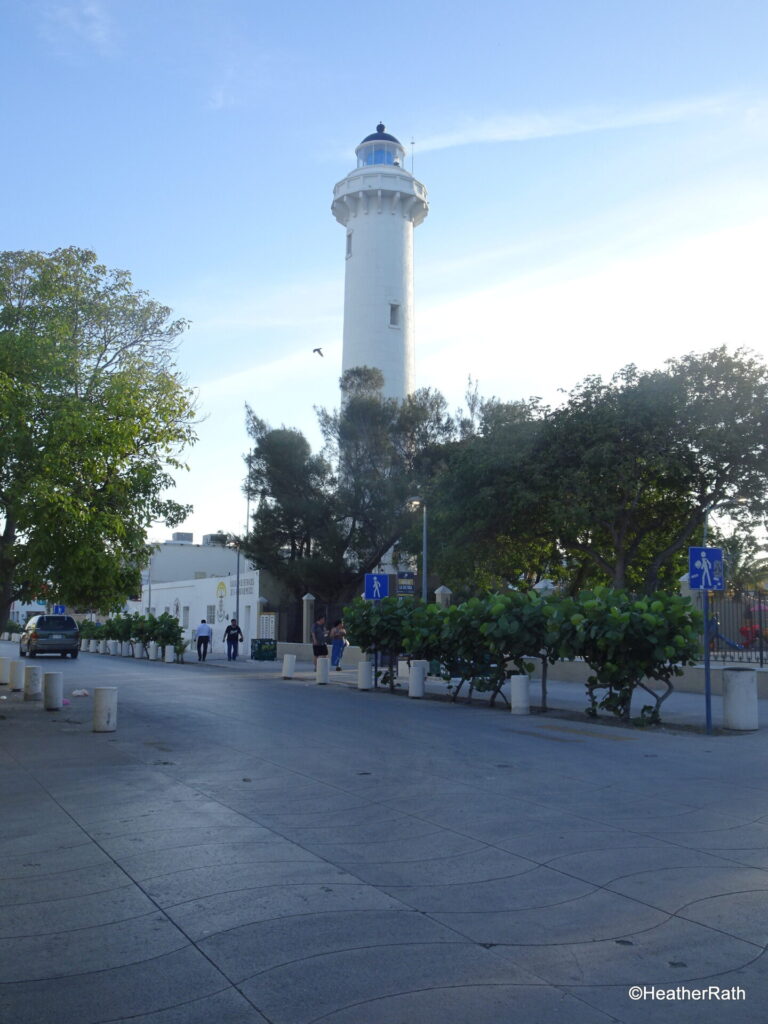 The lighthouse at Progreso Yucatan