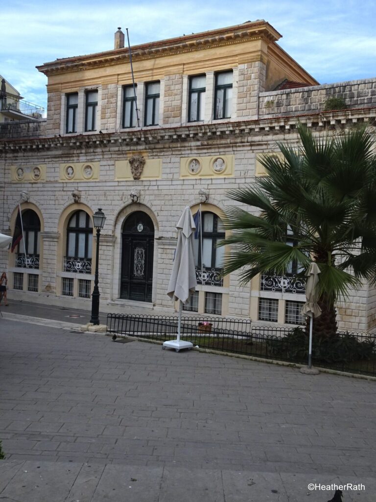 The Old town Hall of Corfu