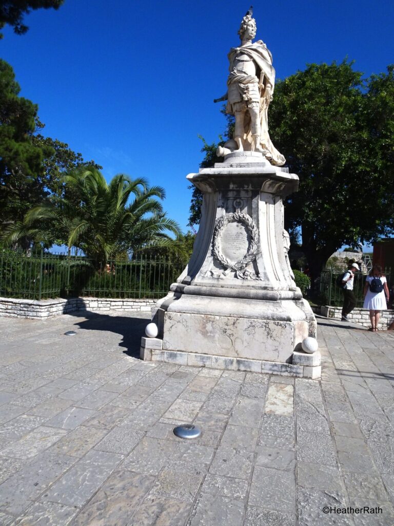 statue of Count Johann Matthias von der Schulenburg