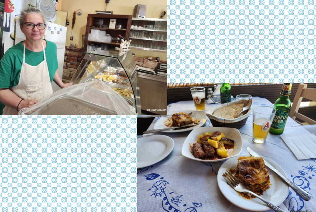 pic of lunch at Oindmaγeipemata “zaxoy”restaurant