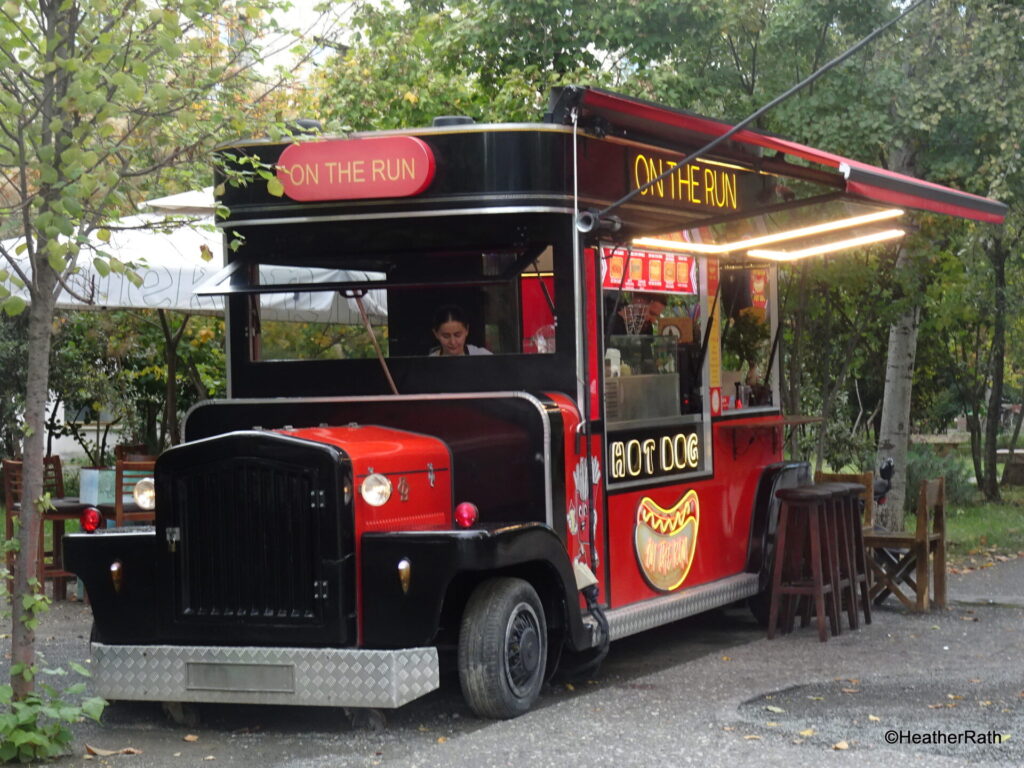 photo of food truck by Skanderbeg Square