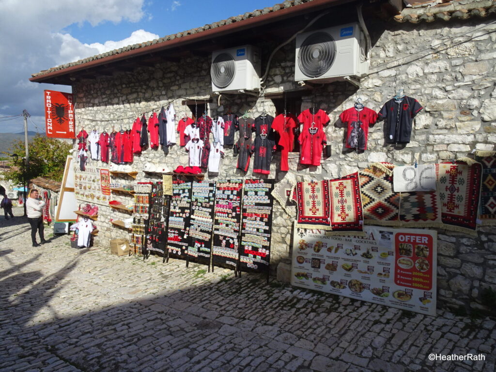Pic of artisan handicrafts displayed on the wall of a home in the Castle neighbourhood